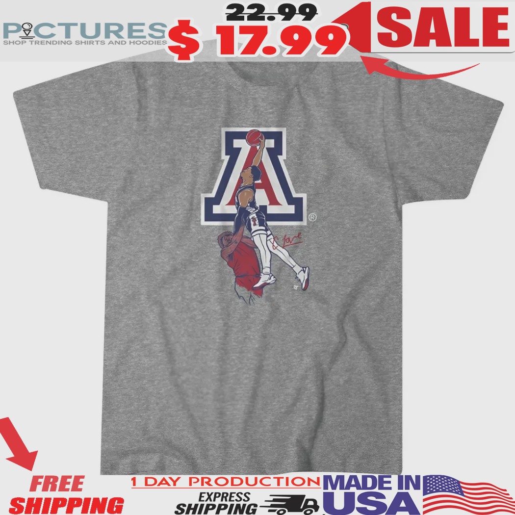 Arizona Basketball Caleb Love Poster Dunk shirt