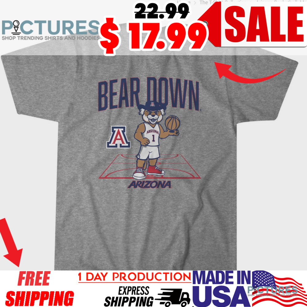 Arizona Basketball Mascot Court 2025 Shirt