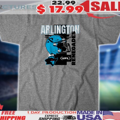 Arlington Renegades Football Helmet Frame 2025 Shirt