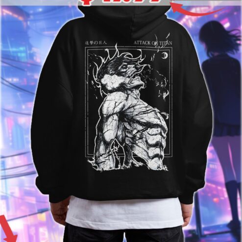 Attack On Titan Doomsday Titan Eren Titan Manga Shirt