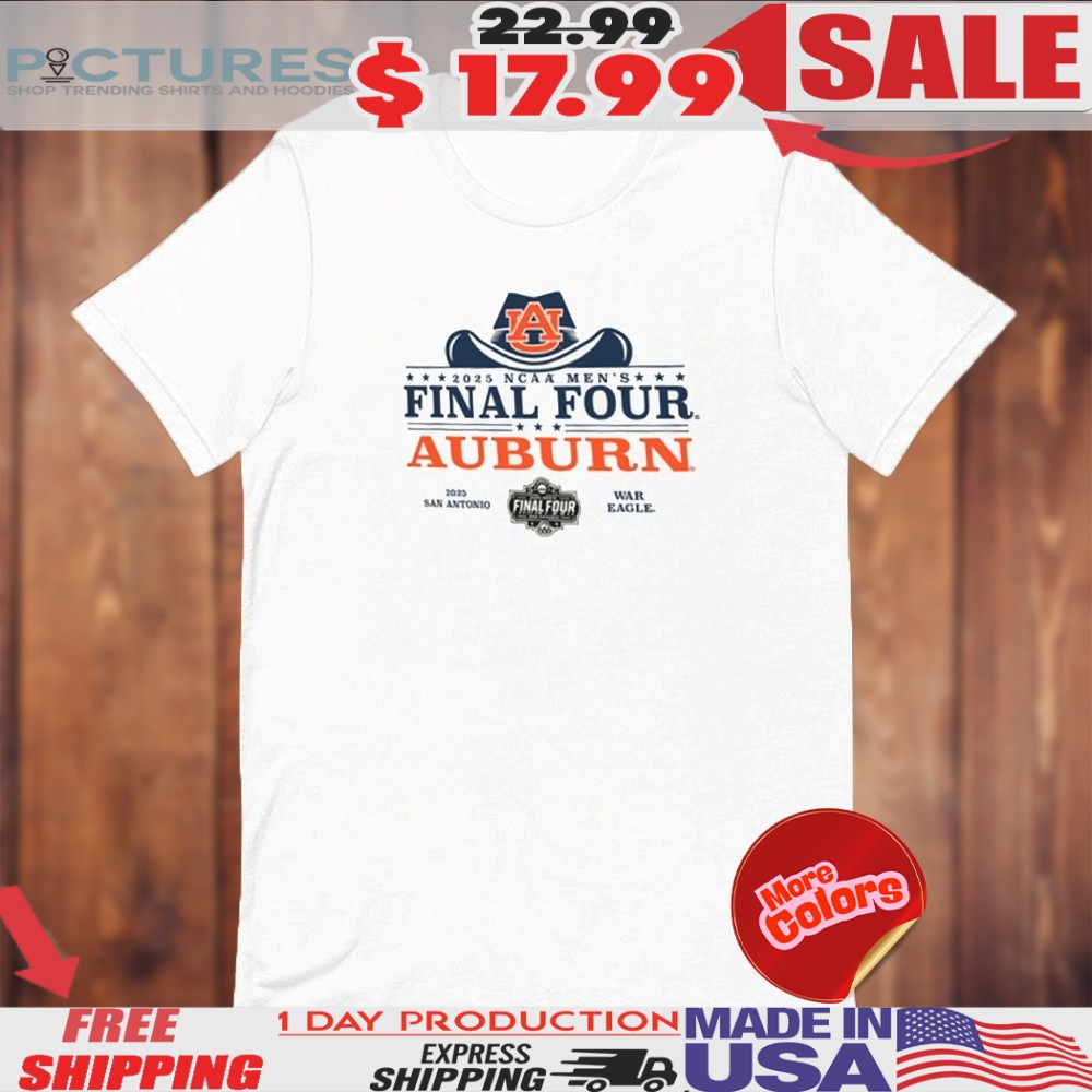 Auburn Tigers 2025 Final Four Cowboy Shirt