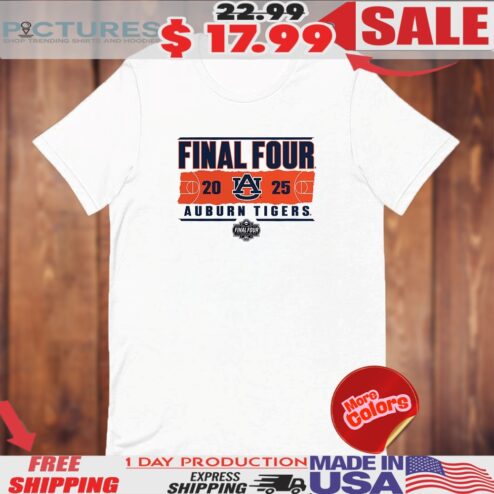 Auburn Tigers 2025 NCAA Basketball Final Four Shirt