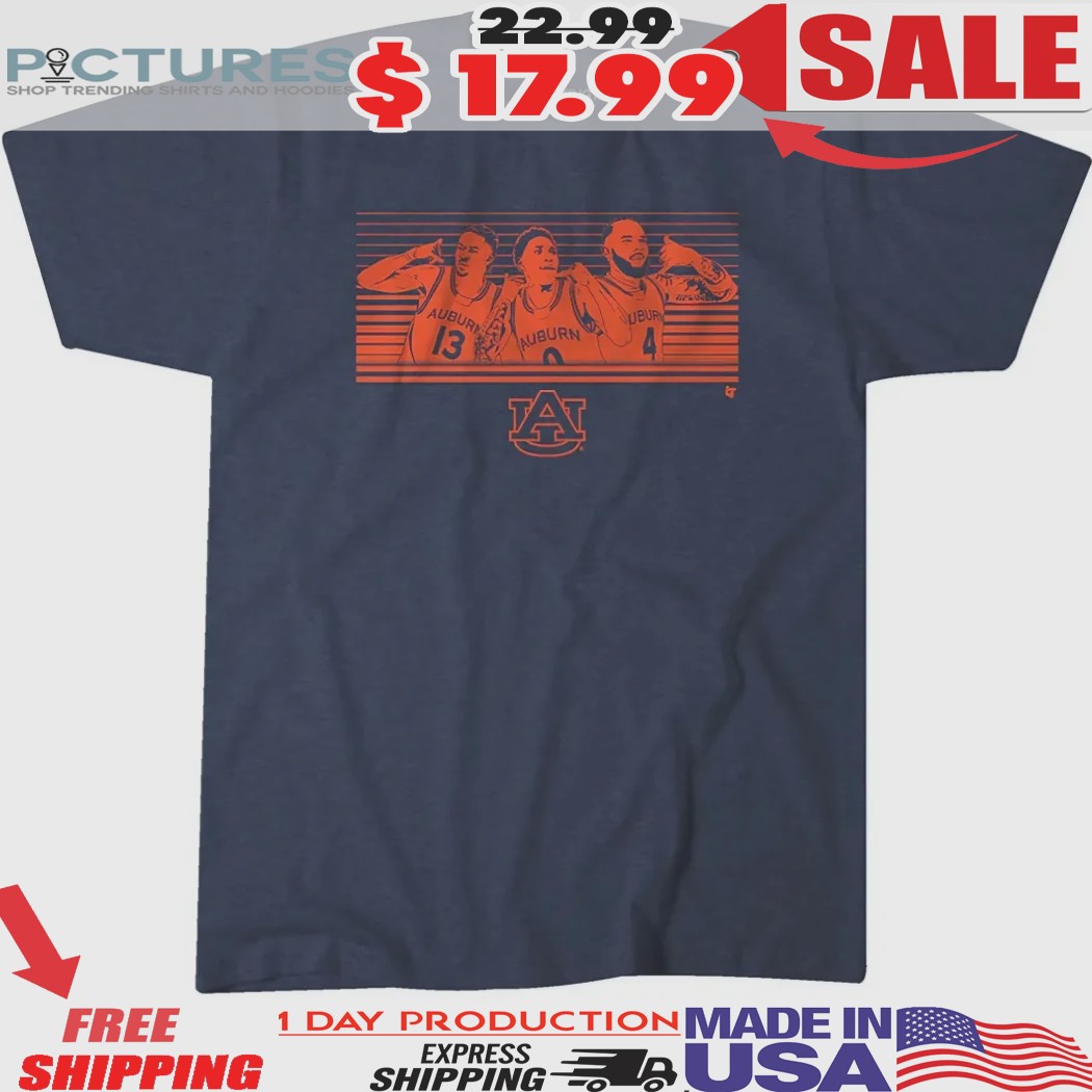 Auburn Tigers Basketball Call Johni Broome Miles Kelly and Tahaad Pettiford shirt