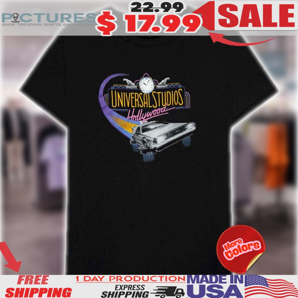 Back To The Future Universal Studios Hollywood Vintage Shirt