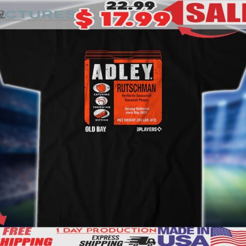 Baltimore Orioles Adley Rutschman Old Bay Can Shirt