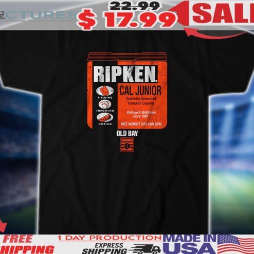 Baltimore Orioles Cal Ripken Jr Old Bay Can Shirt