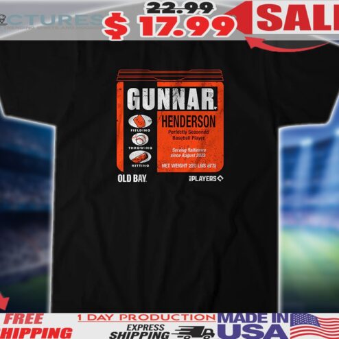 Baltimore Orioles Gunnar Henderson Old Bay Can Shirt