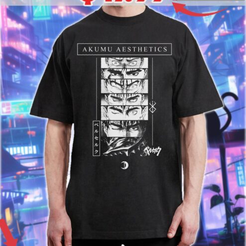 Berserk Suffering Eyes Anime Shirt
