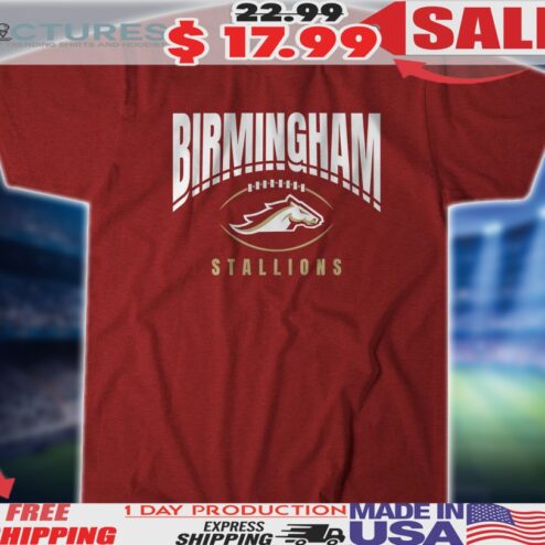 Birmingham Stallions Football Outline 2025 Shirt