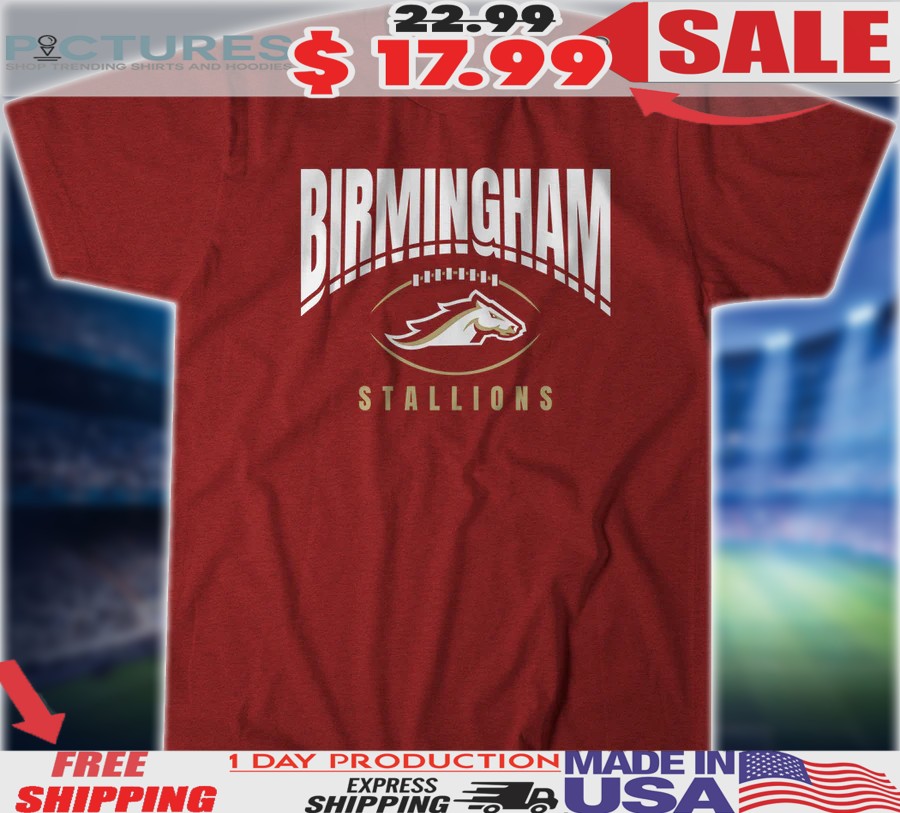 Birmingham Stallions Football Outline 2025 Shirt