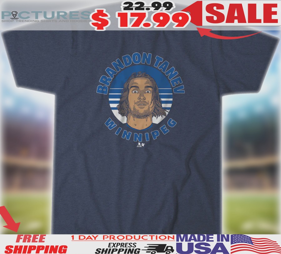 Brandon Tanev Winnipeg Jets Headshot Shirt Brandon Tanev Winnipeg Jets Headshot Shirt