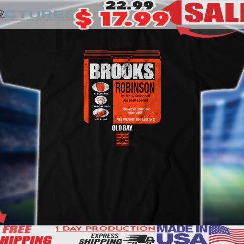 Brooks Robinson Baltimore Orioles Old Bay Can Shirt