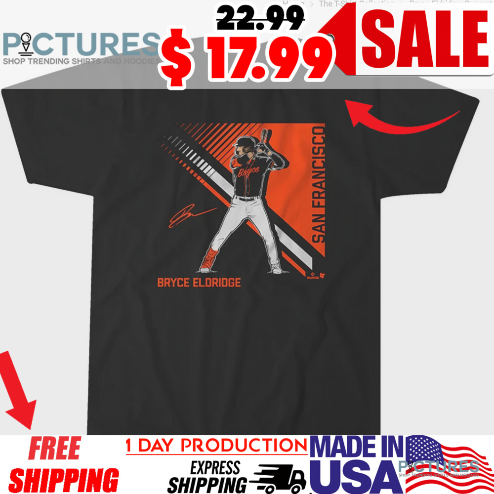 Bryce Eldridge Superstar Pose 2.0 San Francisco Giants MLB Baseball 2025 Signature Graphic Shirt