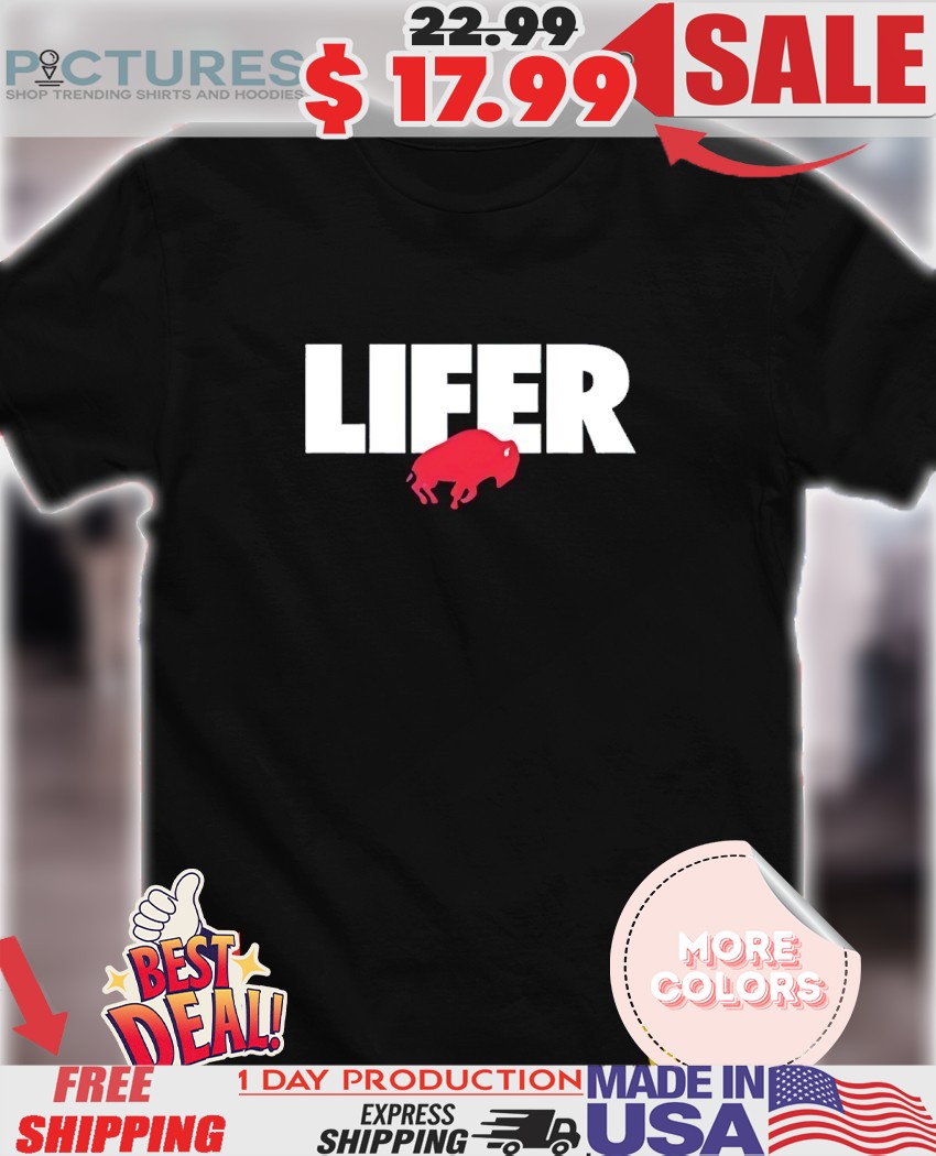 Buffalo Bills Lifer mascot shirt