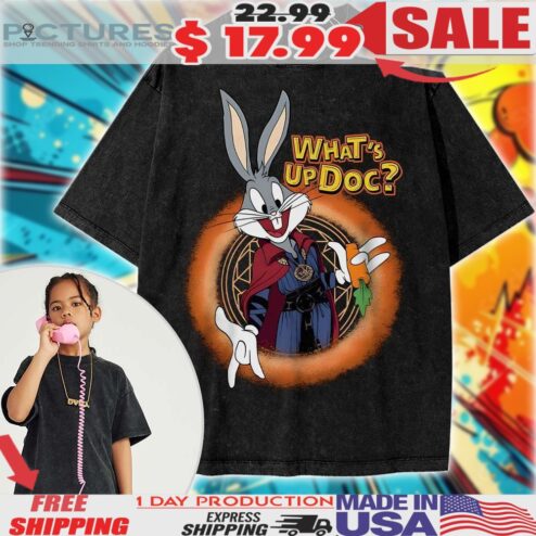 Bugs Bunny Doctor Bunny Looneyverse What's Up Doc Looney Tunes Cartoon Shirt