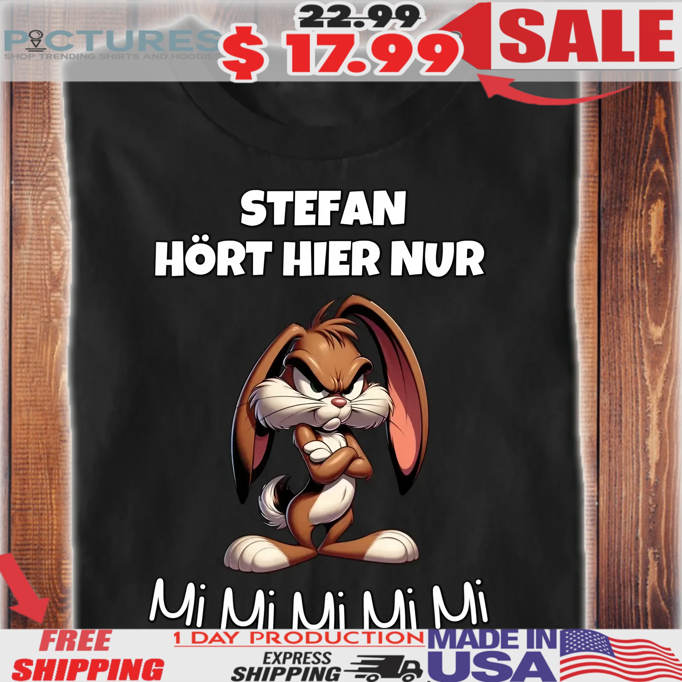 Bunny Andrea Hort Winter Nur Mimimimimi Shirt
