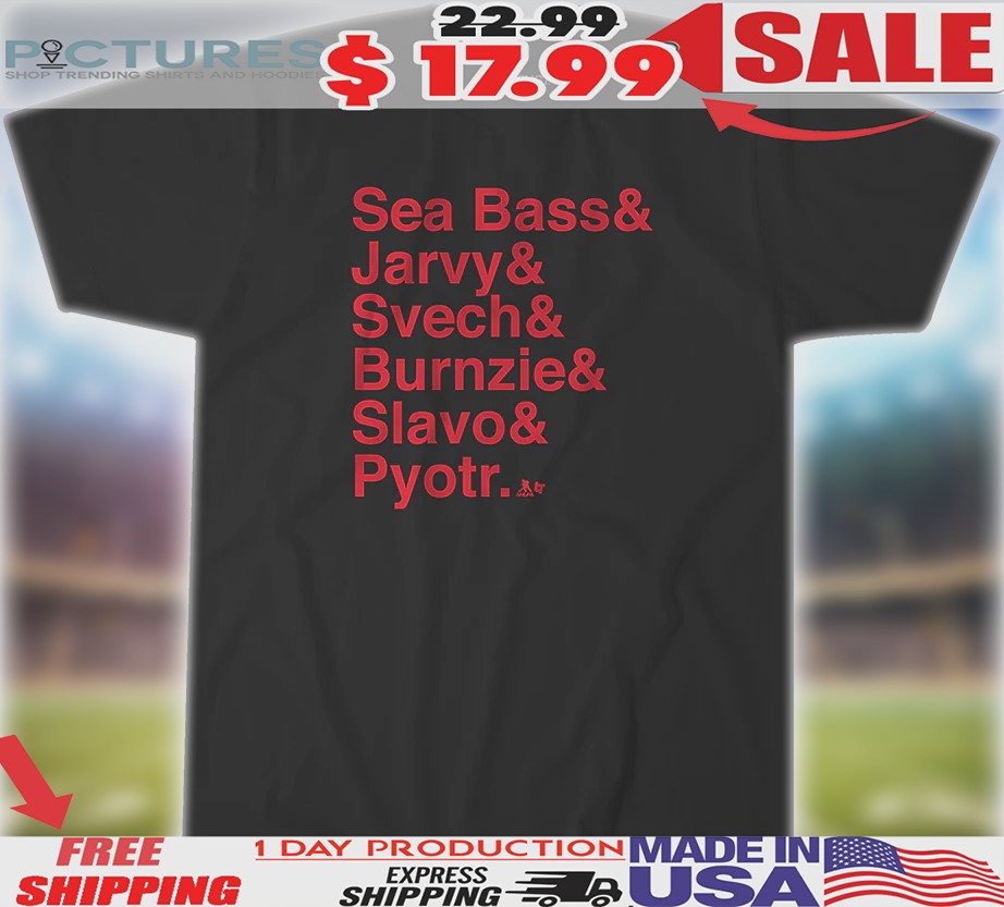 Carolina Hurricanes Hockey Ampersand Sea Bass And Jarvy And Svech And Burnzie And Slavo And Pyotr Shirt