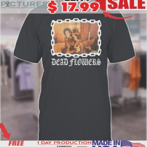 Casey Rocket Wearing Dead Flowers Shirt