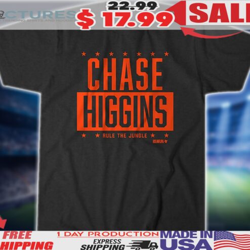 Cincinnati Bengals NFL Chase Higgins Rule The Jungle Shirt