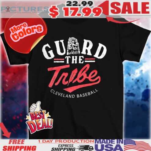 Cleveland baseball guard the tribe shirt