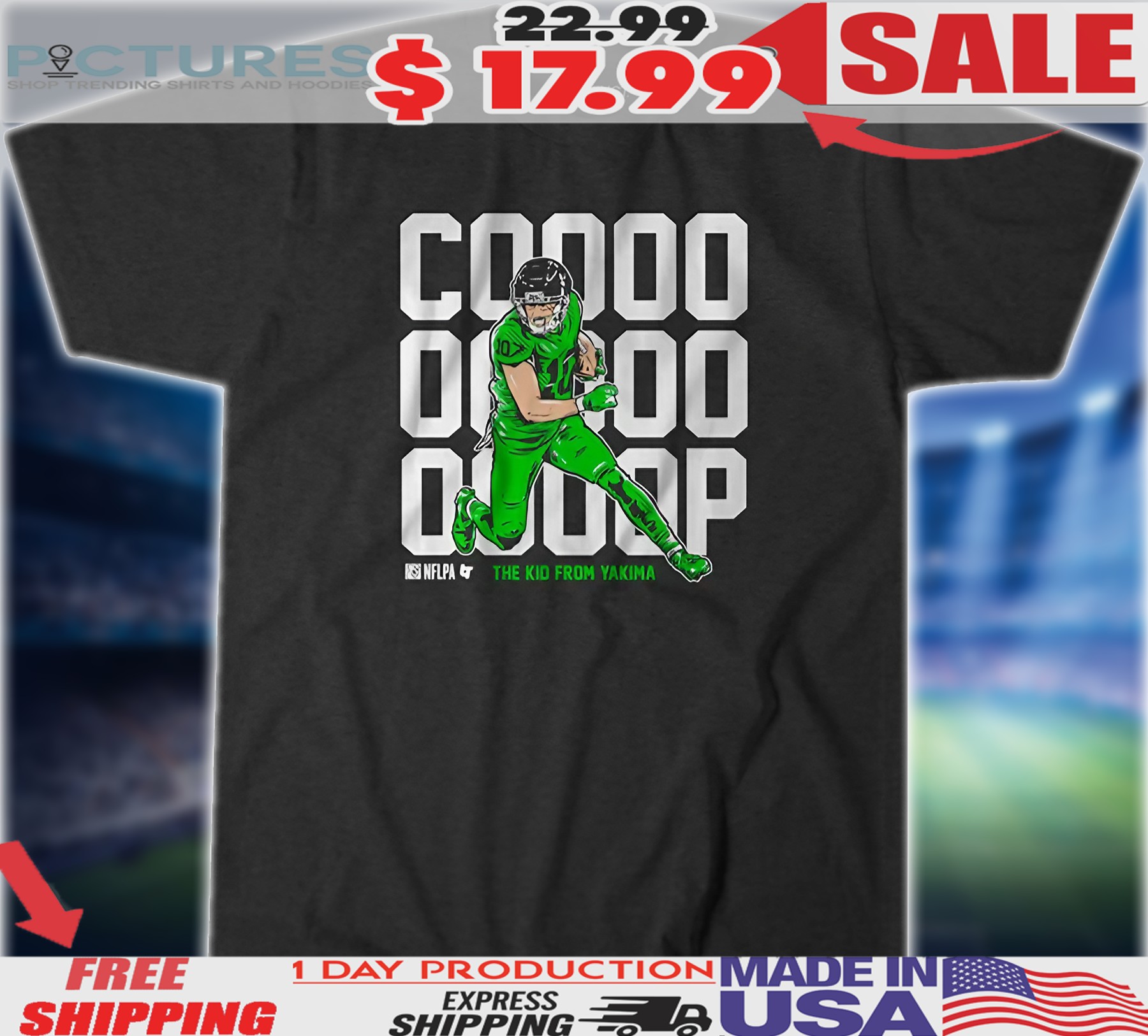Cooper Kupp Coooooooop Seattle NFL Shirt