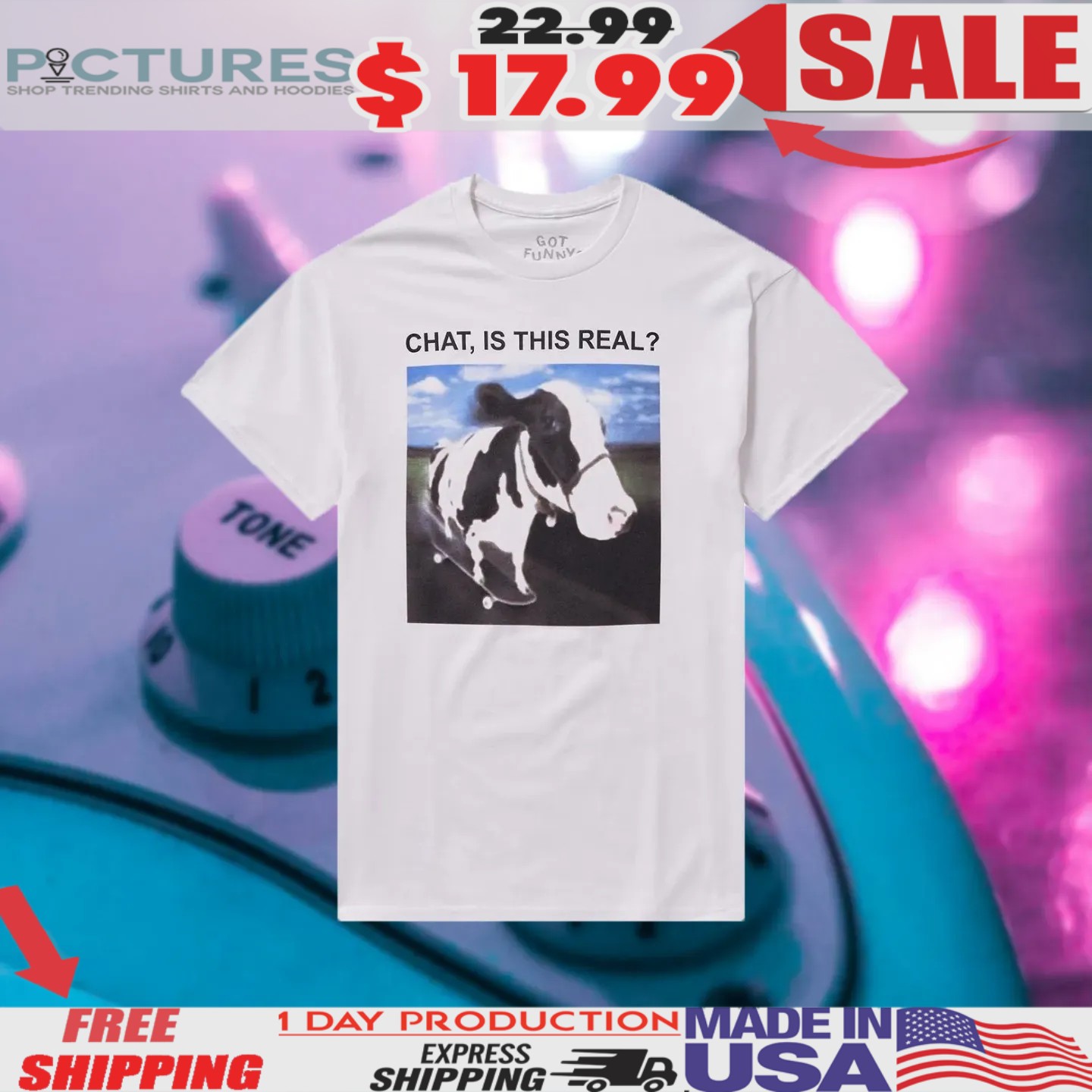 Cow Chat Is This Real MEME Shirt