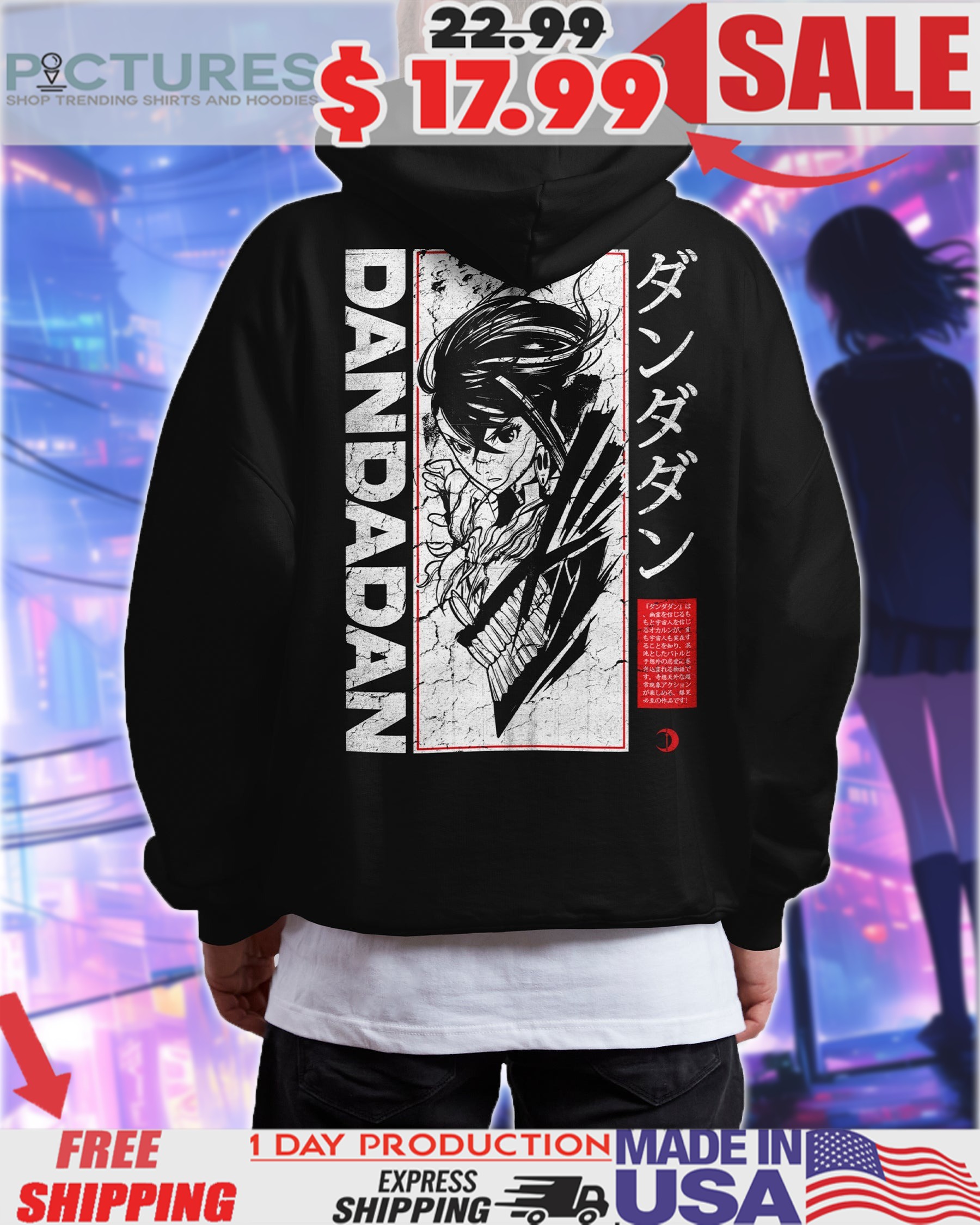 Dandadan Okarun And Momo Vintage Anime Shirt