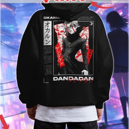 Dandadan Okarun Muko Horror Manga Streetwear Shirt