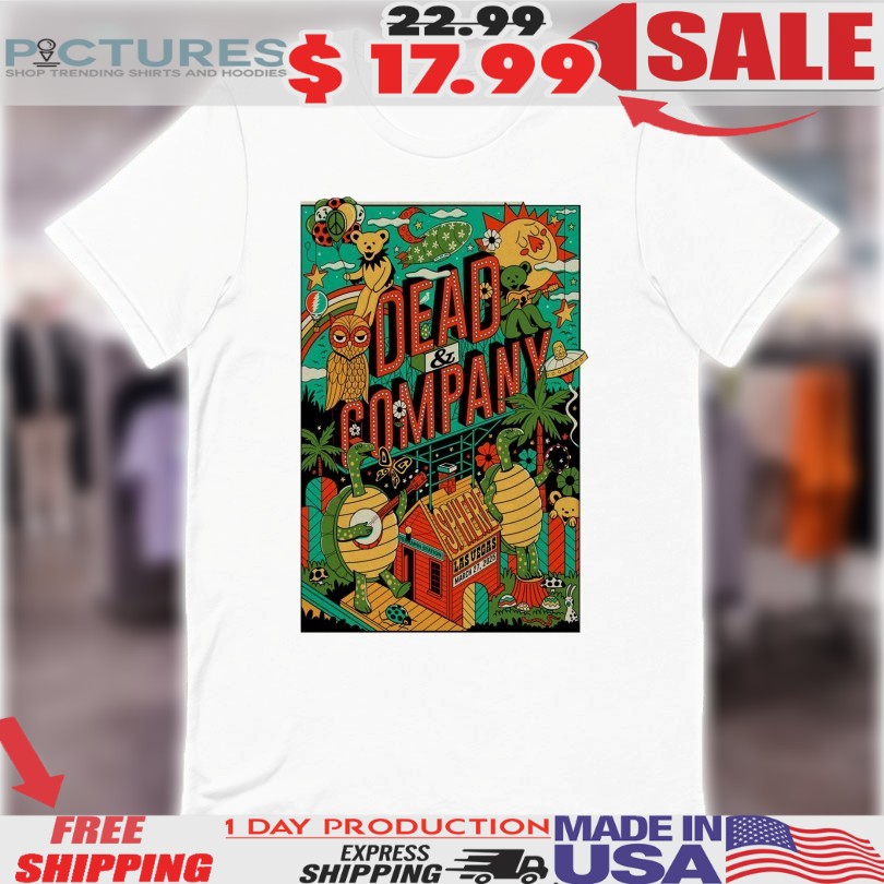 Dead & Company Mar 27 2025 Sphere Las Vegas Turtle Bears Shirt