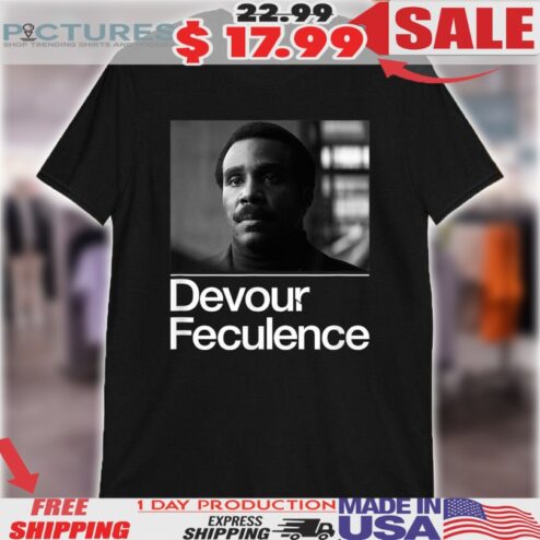 Devour Feculence Milchick Black and White Photo Shirt