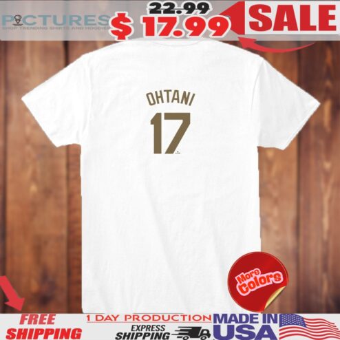 Dodgers Shohei Ohtani 17 Shirt
