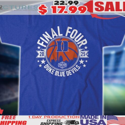 Duke Blue Devils 2025 Final Four Basketball Shirt