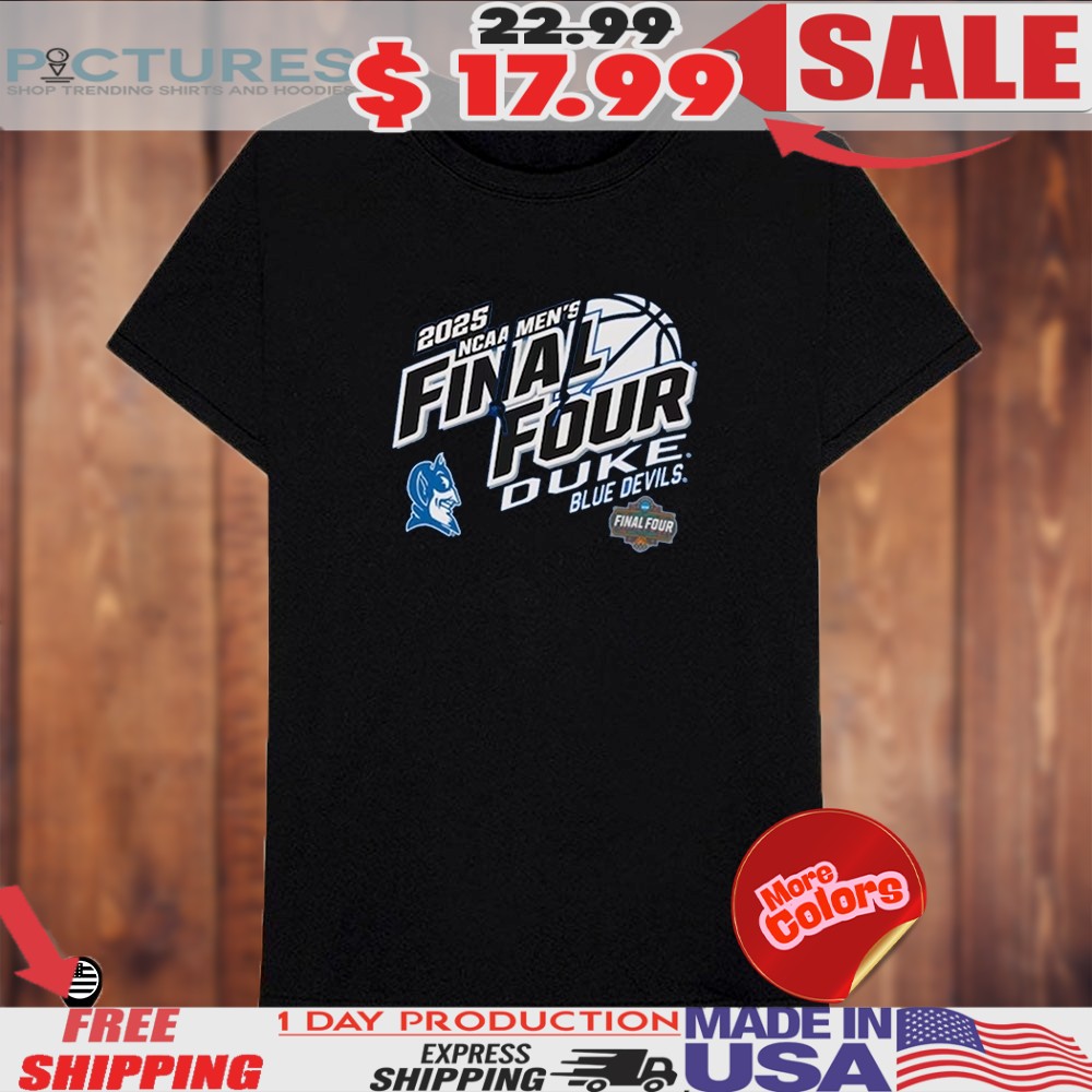 Duke Final Four Hoodie Duke Blue Devils Champion 2025 Shirt
