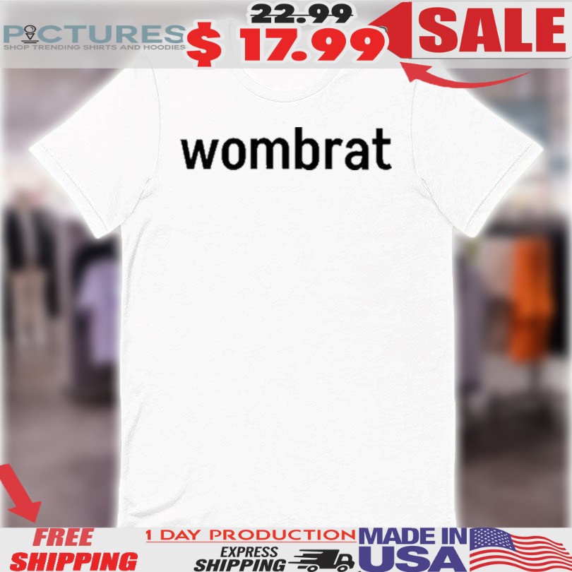 Dylan Thomas Lewis Wombrat Shirt