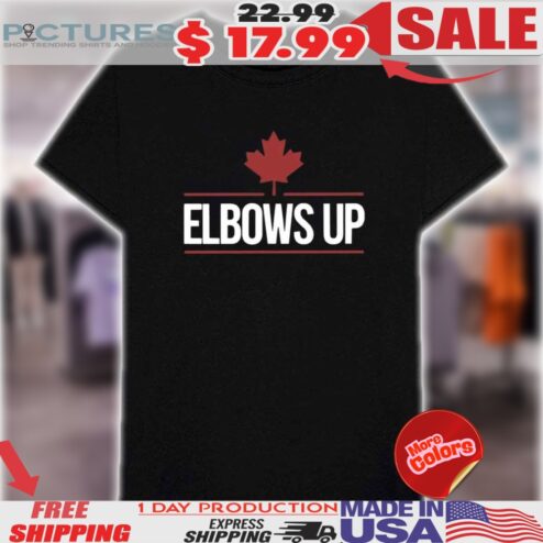 Elbows Up Canada Never 51 Maple Leaf Shirt