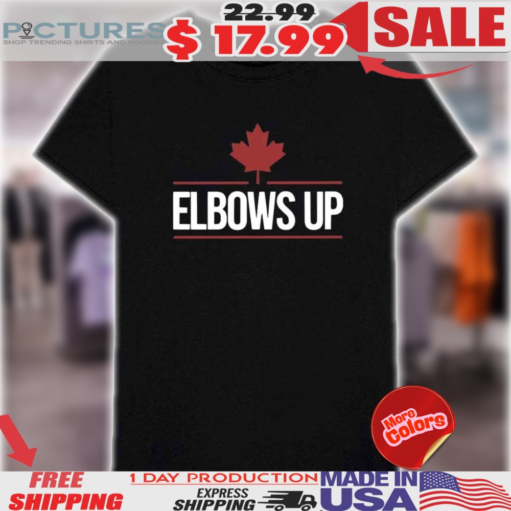 Elbows Up Canada Never 51 Maple Leaf Shirt