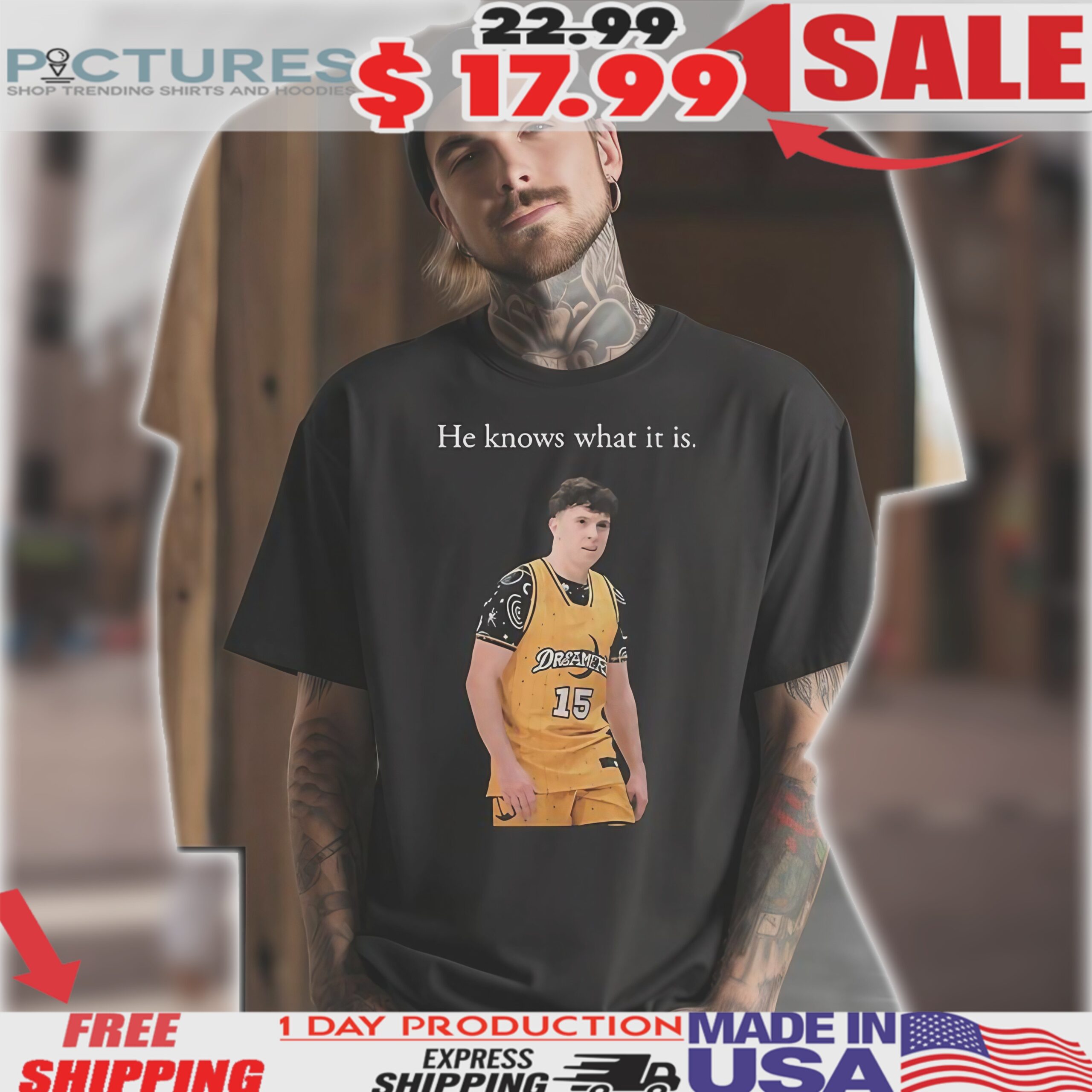 Eli Ellis Dangerous Shooter He Knows What It Is Shirt