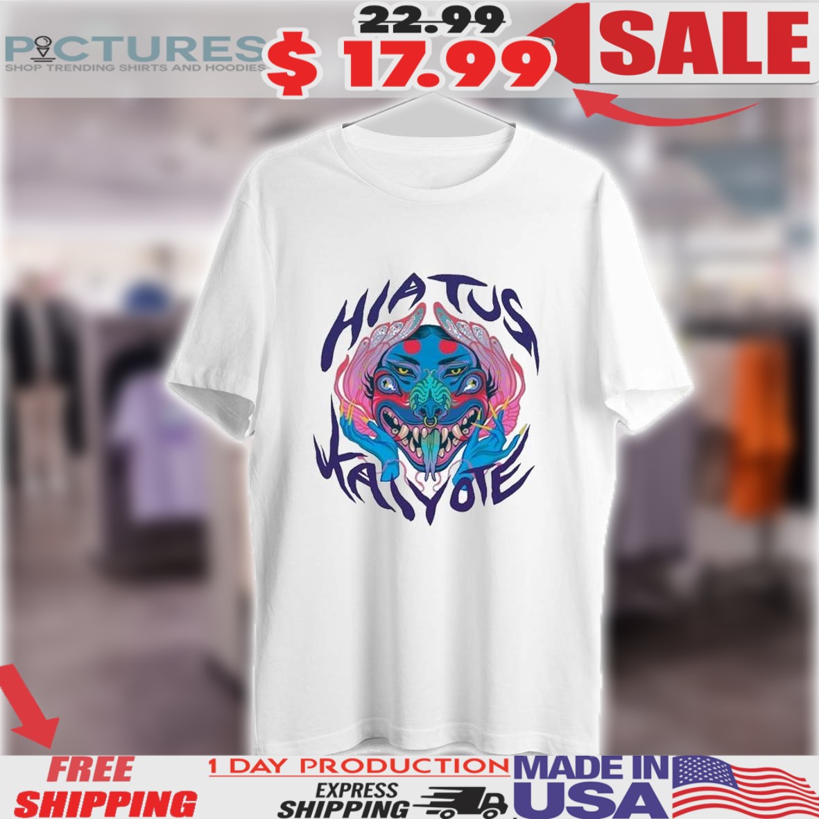Hiatus Kaiyote Mandrill Shirt
