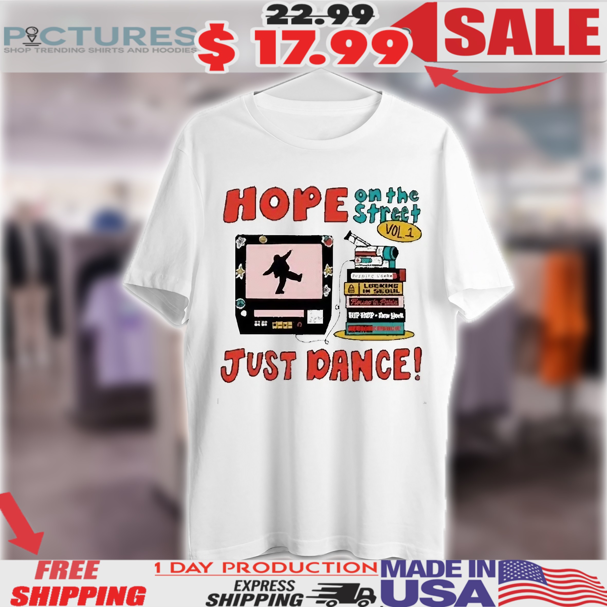 Hope On The Street Just Dance 2025 VOL1 J-Hope Shirt