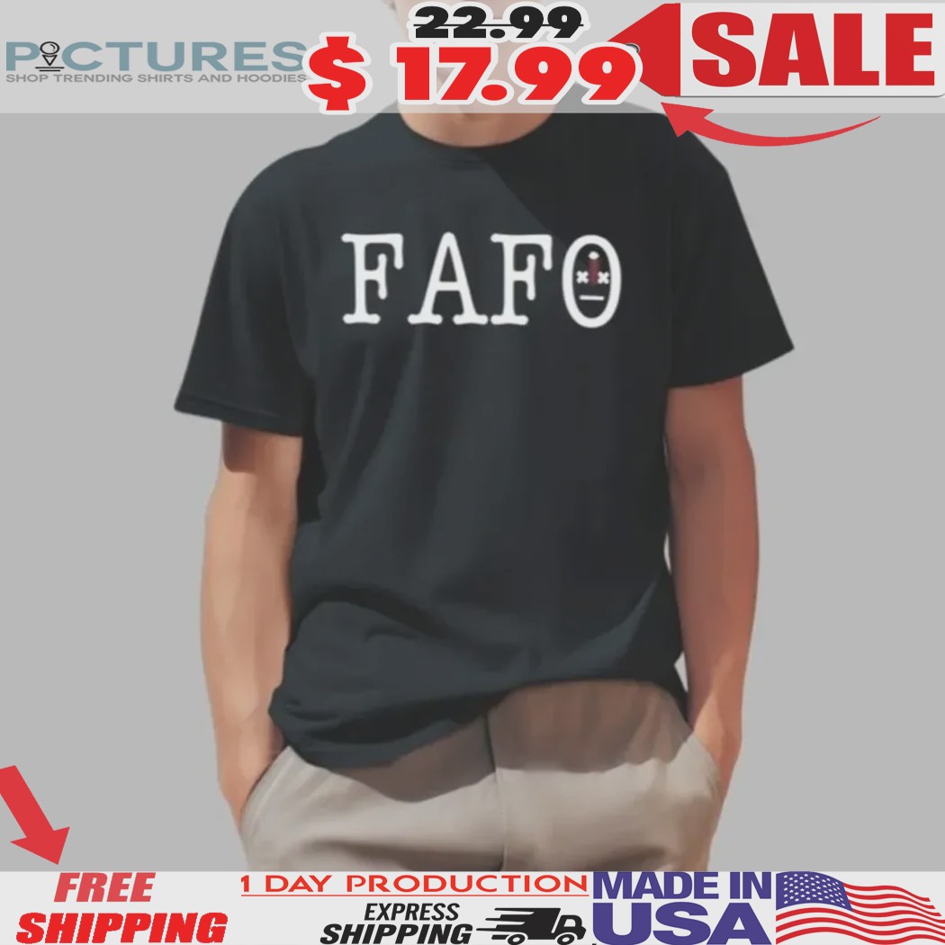 Hunter Eagleman Wearing Fafo Shirt