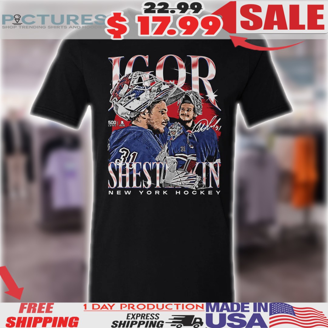 Igor Shesterkin New York Rangers NHL Vintage Bootleg Shirt