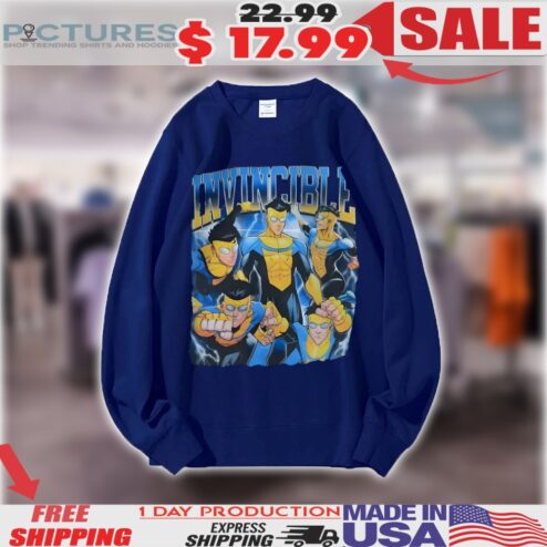 Invincible Mark Grayson Image Comics Vintage Bootleg Shirt
