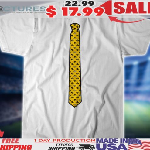 Iowa Hawkeyes Basketball Ben McCollum Tie Shirt