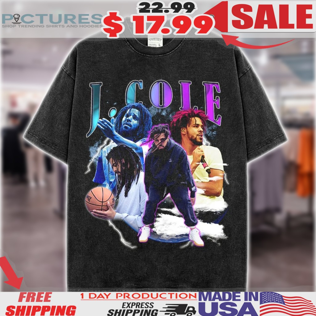 J. Cole Basketball Vintage Bootleg Shirt