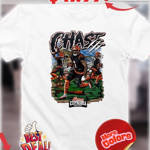 Ja’marr Chase Toon Cincinnati Bengals Football Griddy Comic Planet Euphoria 1950 2024 Shirt