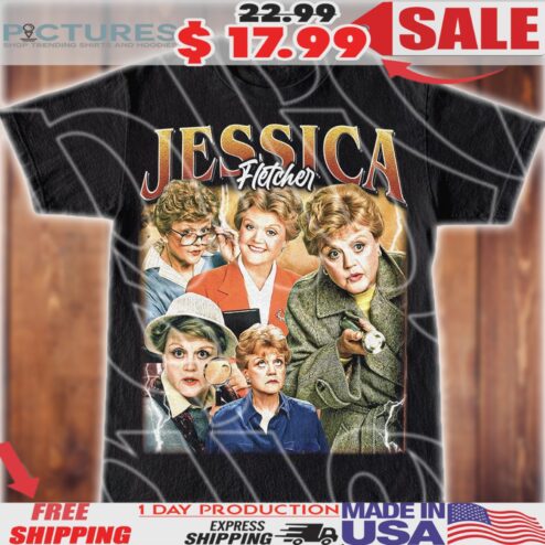 Jessica Fletcher Vintage Bootleg Style Shirt