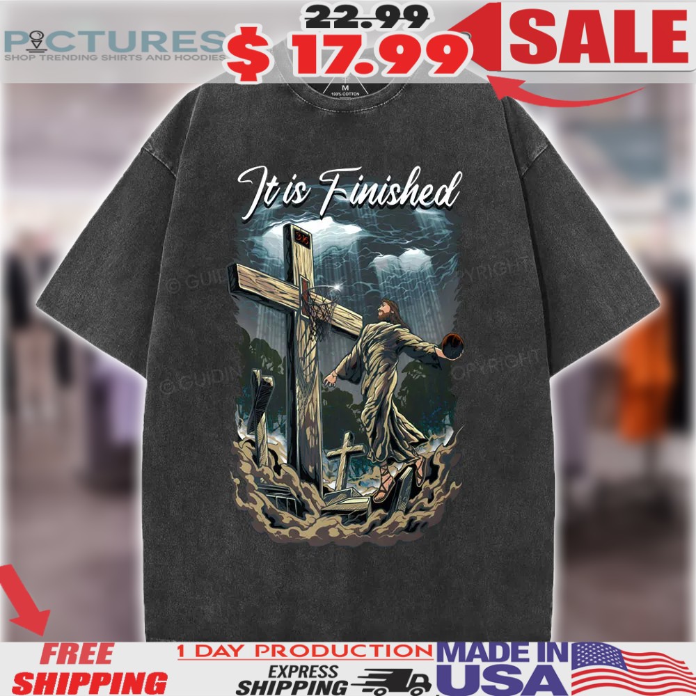 Jesus Christ Basketball It Is Finished Christian Shirt
