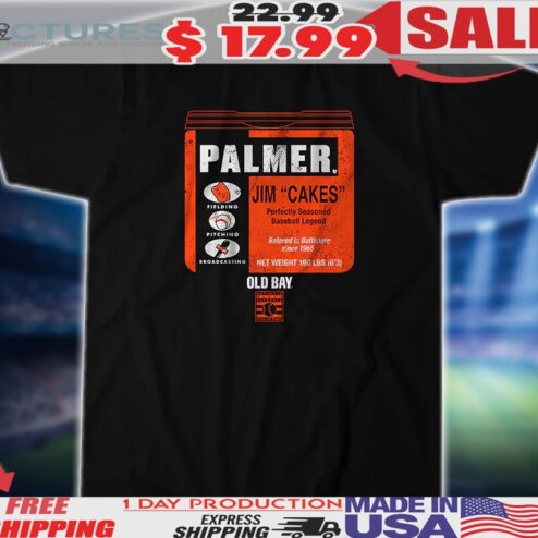 Jim Palmer Baltimore Orioles Old Bay Can Shirt