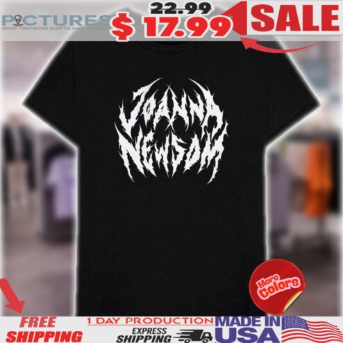 Joanna Newsom Heavy Metal Logo Shirt