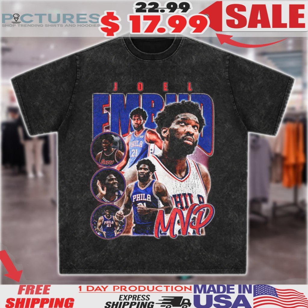 Joel Embiid Philadelphia 76ers MVP Vintage Shirt